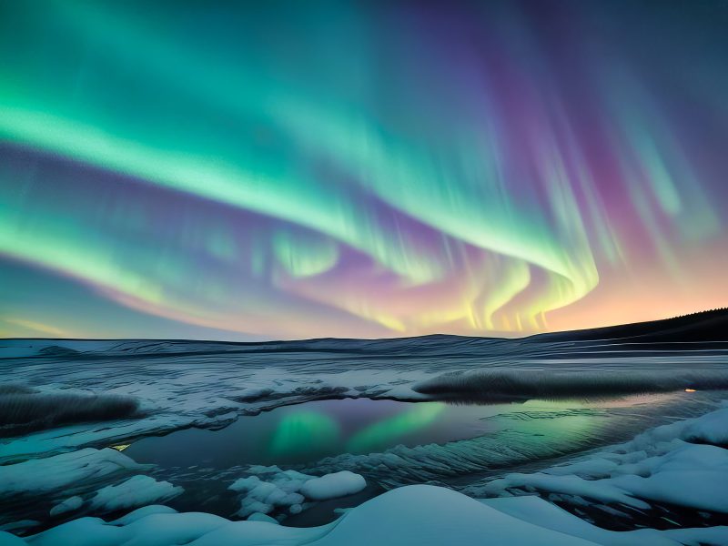Flugreise Finnisches Winterwunderland: Spektakuläre Polarlichter