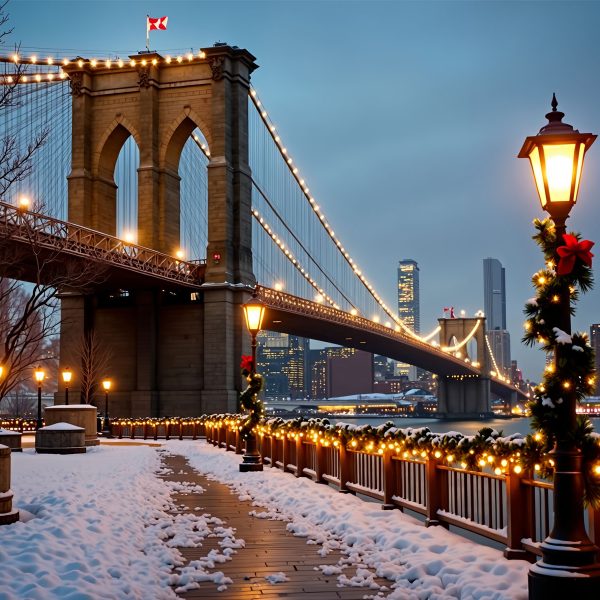 Flugreise New York im Lichterglanz