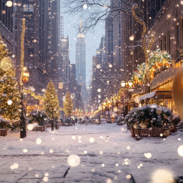 Flugreise New York im Lichterglanz