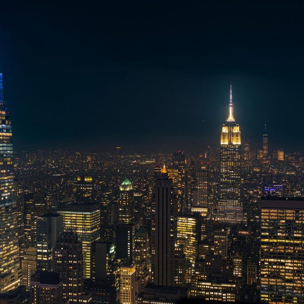 Flugreise New York im Lichterglanz