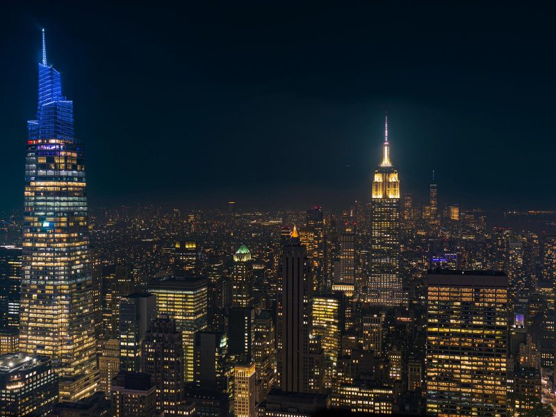 Flugreise New York im Lichterglanz