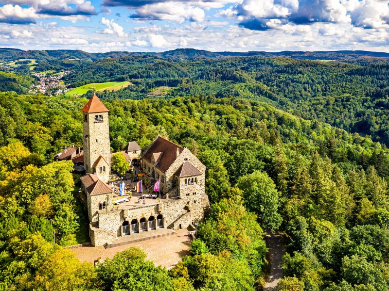 Busreise Odenwald-Glück - Wachenburg in Weinheim