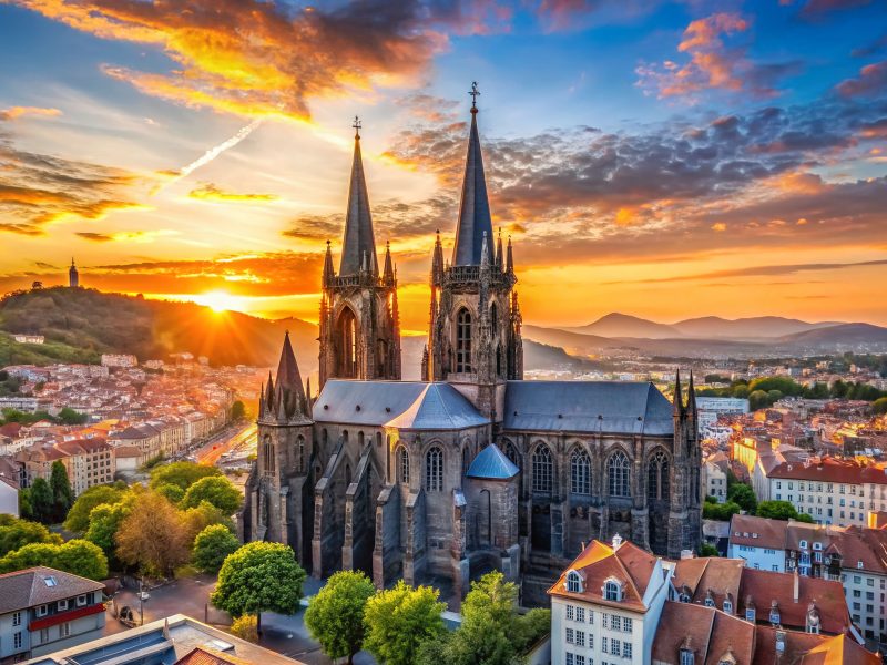 Perigord - wie Gott in Frankreich: Basilika Notre-Dame-du-Port in Clermont-Ferrand