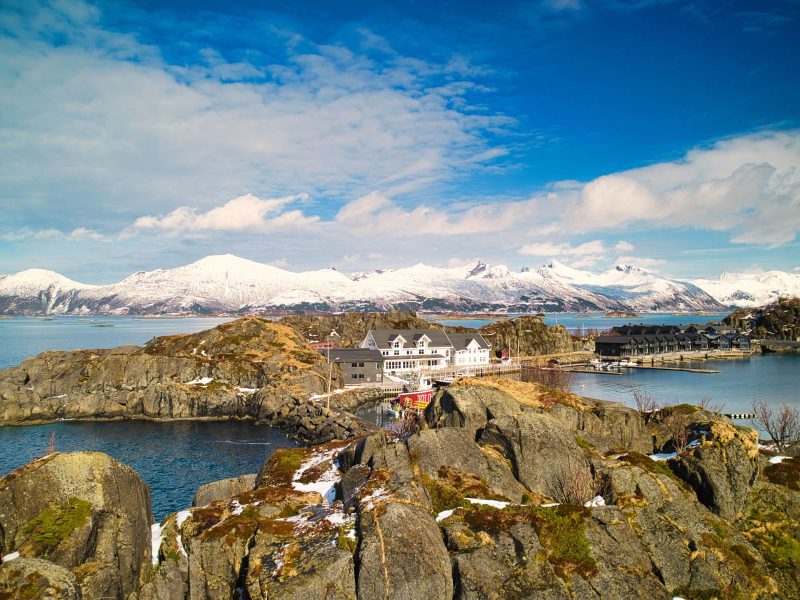 Hochseekreuzfahrt Hamburg - Nordkap - glücklich sein: Senja