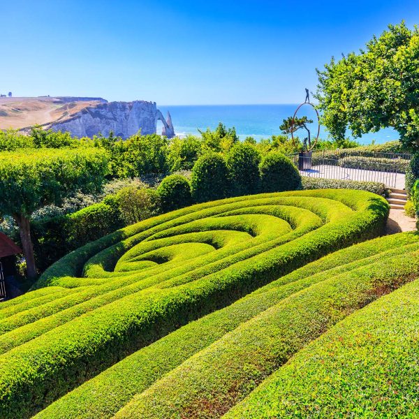 Flusskreuzfahrt Blütenträume an der Seine - Gärten von Étretat