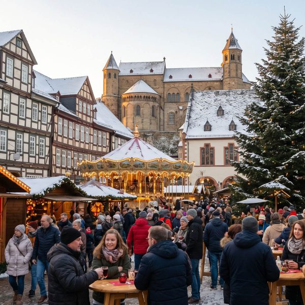Tagesfahrt Goslar & Harzer Waffelbäckerei: Weihnachtsmarkt in Goslar