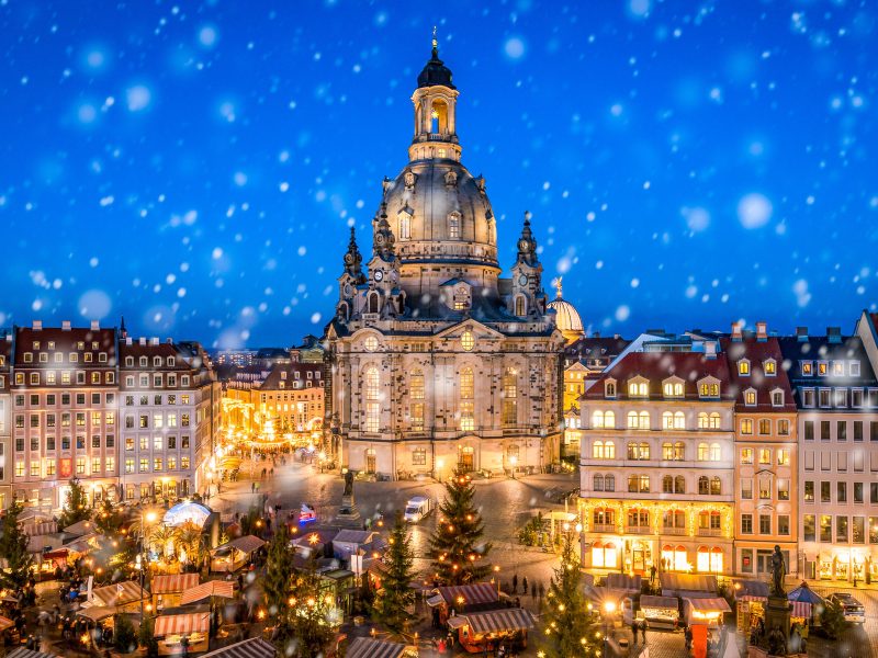 Tagesfahrt Striezelmarkt Dresden mit Stollenfest