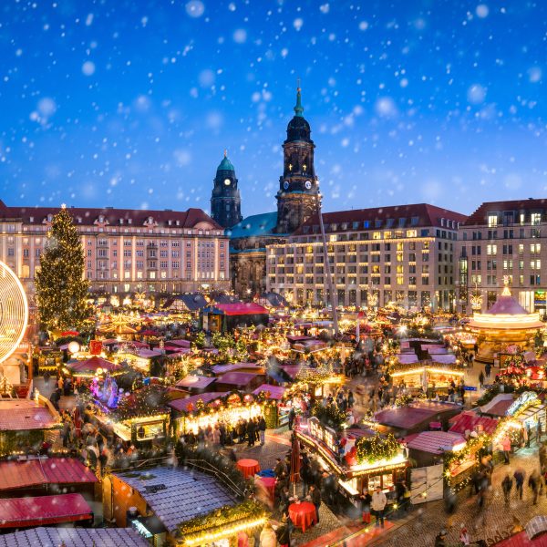 Tagesfahrt Striezelmarkt Dresden mit Stollenfest