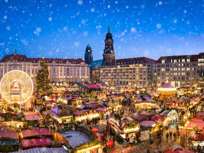 Tagesfahrt Striezelmarkt Dresden mit Stollenfest