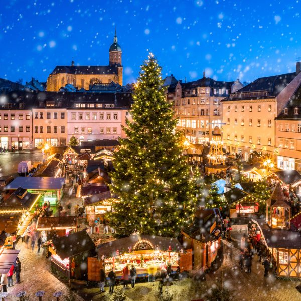 Tagesfahrt Pyramidenrundfahrt Erzgebirge: Weihnachtsmarkt in Annaberg