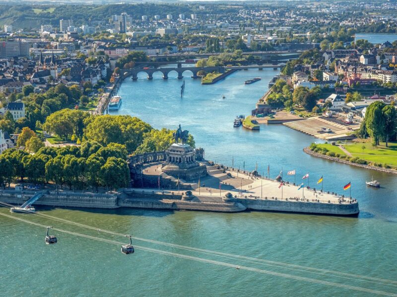 Flusskreuzfahrt Rhein und Mosel zur Saarschleife:  Koblenz