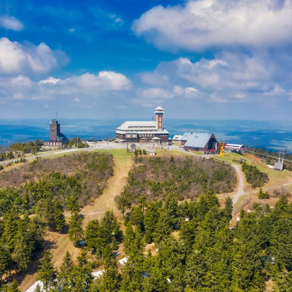 Busreise Osterfrühling auf den Höhen Oberwiesenthals - Fichtelberg