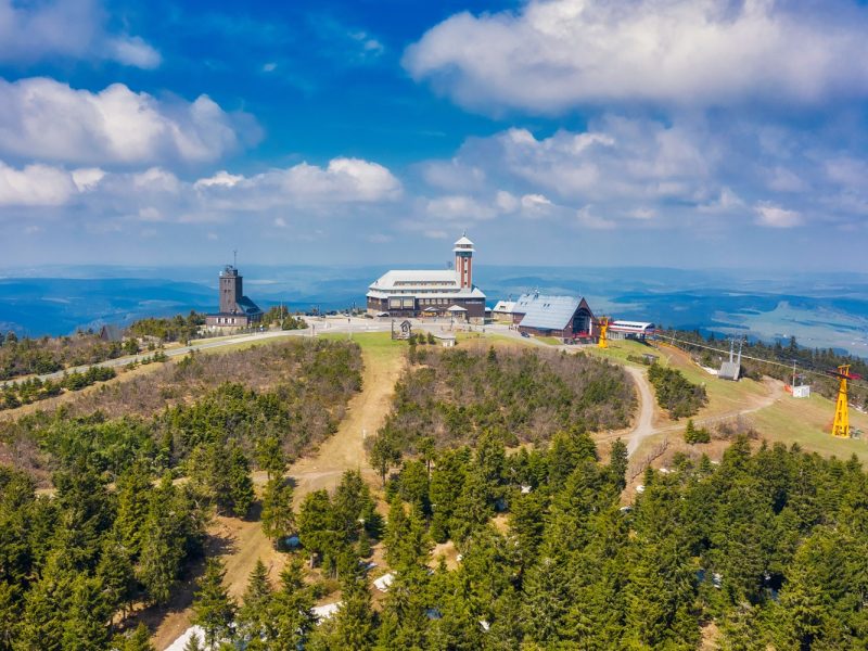 Busreise Osterfrühling auf den Höhen Oberwiesenthals - Fichtelberg