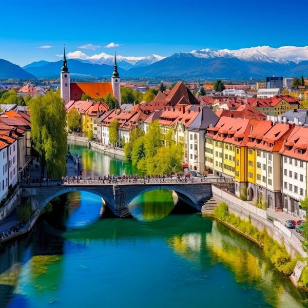 Wandern in Slowenien: Ljubljana