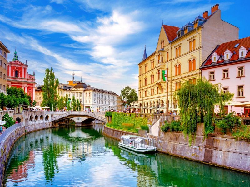 Wandern in Slowenien: Ljubljana