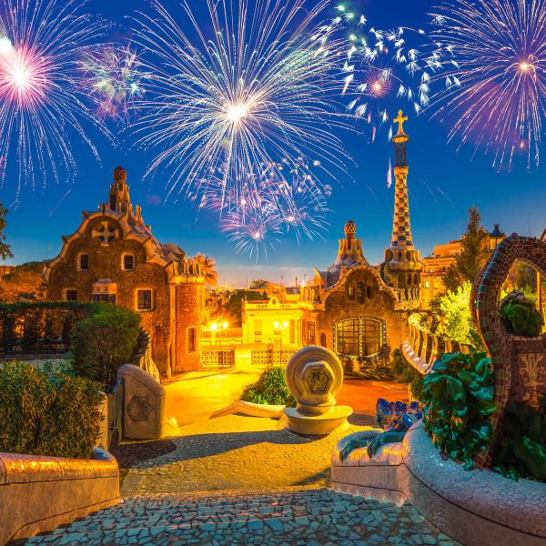Busreise Silvester unter Spaniens Sternen - Feuerwerk über Barcelona