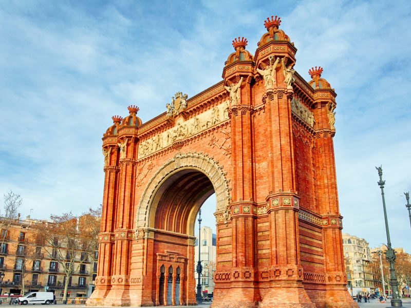 Flugreise Barcelonas Highlights - Arc de Triomf