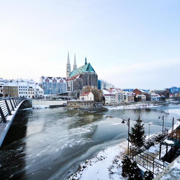 Jahreswechsel im kleinsten Mittelgebirge Deutschlands: Görlitz