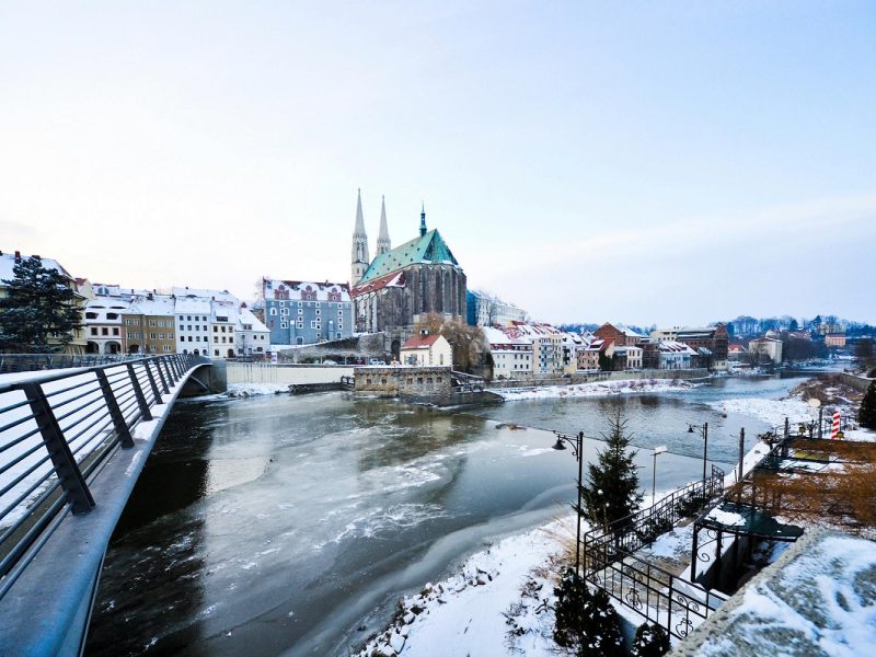 Jahreswechsel im kleinsten Mittelgebirge Deutschlands: Görlitz