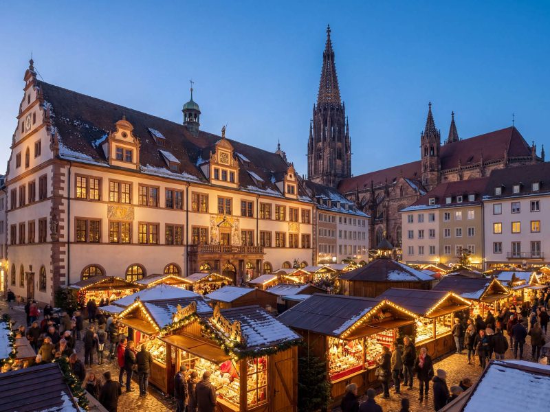 Busreise Advent im Schwarzwald & Elsass - Freiburg