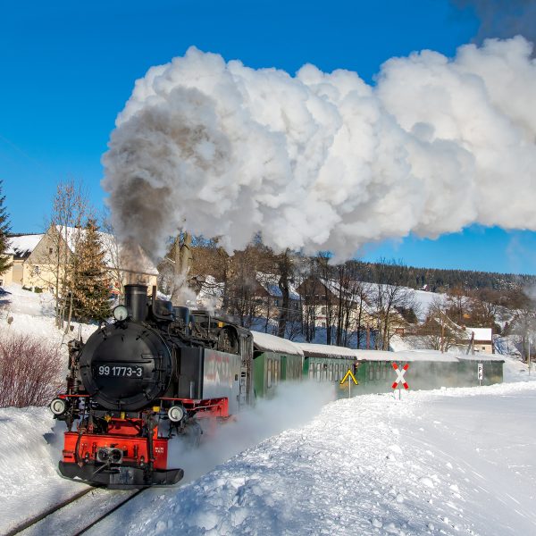 Busreise Pyramidenanschub & Bergparade im Erzgebirge - Fichtelbergbahn © Sven Oettel