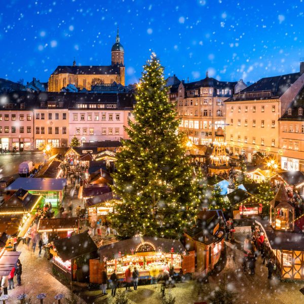 Busreise Pyramidenanschub & Bergparade im Erzgebirge - Weihnachtsmarkt in Annaberg-Buchholz
