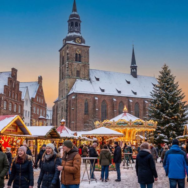 Busreise Friesische Sternfahrt & Maritimes Lichtermeer - Oldenburger Lamberti-Markt