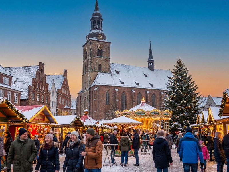 Busreise Friesische Sternfahrt & Maritimes Lichtermeer - Oldenburger Lamberti-Markt