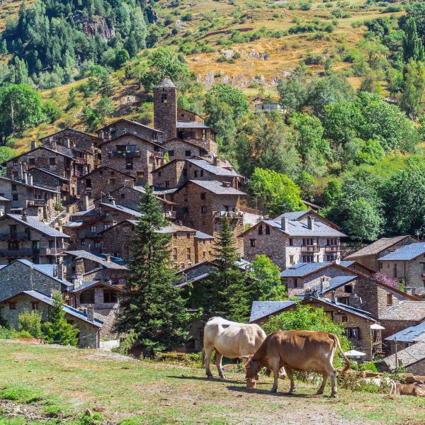 Landschaft von Andorra - Os de Civís