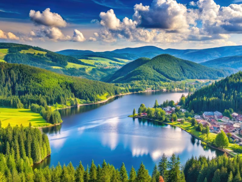 Busreise 7 Tage reisen - 5 Länder erfahren: Titisee im Schwarzwald