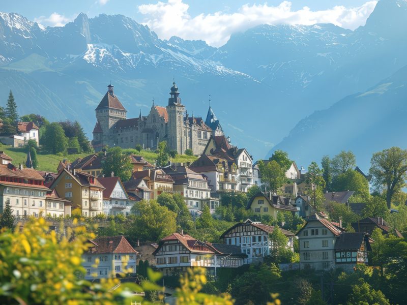 Busreise 7 Tage reisen - 5 Länder erfahren: Vaduz in Liechtenstein