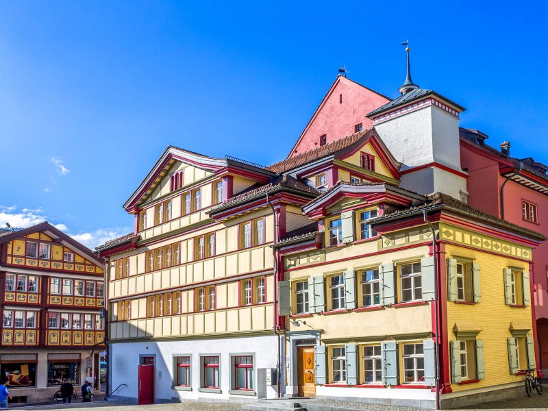 Busreise Bähnle, Berge, Bregenzerwald - Vorarlberg verzaubert: Eindrucksvolle Altstadt von Appenzell