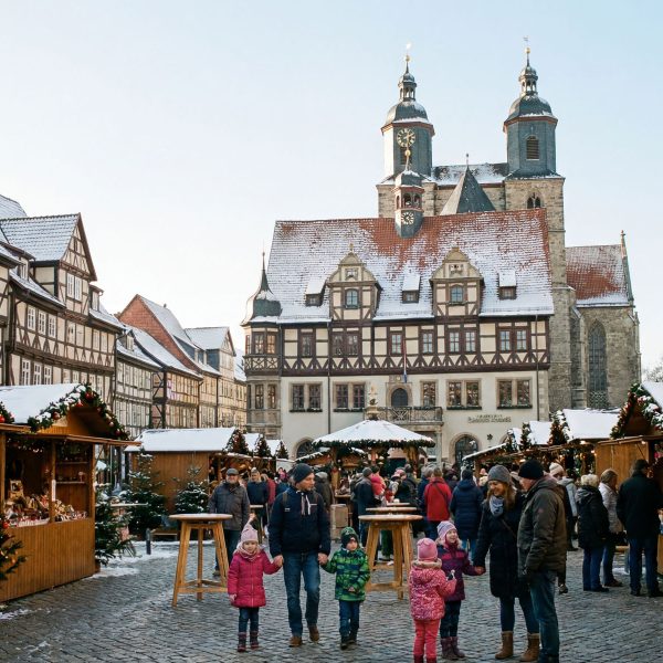 Busreise Hildesheim leuchtet: Advent im Zeichen der Rose - Quedlinburger Weihnachtsmarkt