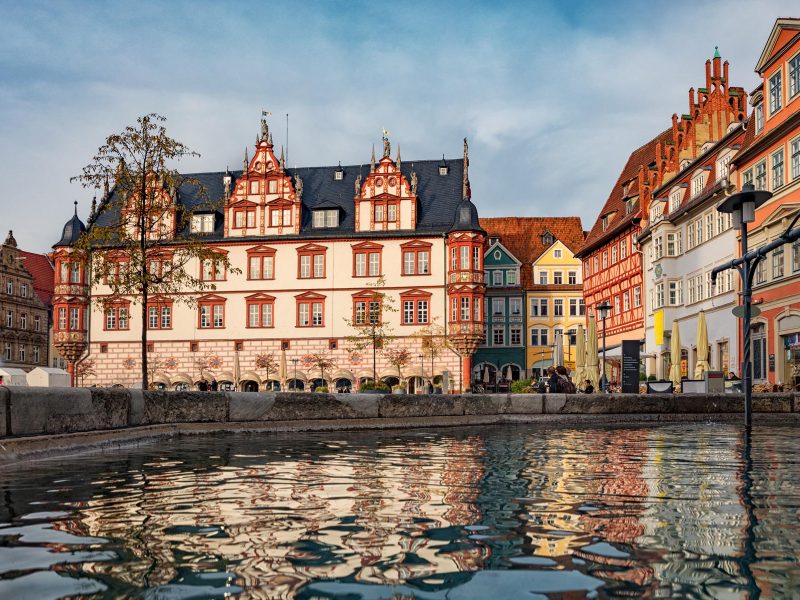 Busreise Franken zum Verlieben - Coburger Märchen als Singlereise: Altstadt von Coburg