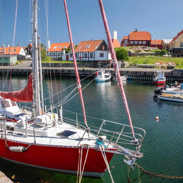 Busreise Bornholm erwandern - Hafen von Gudhjem
