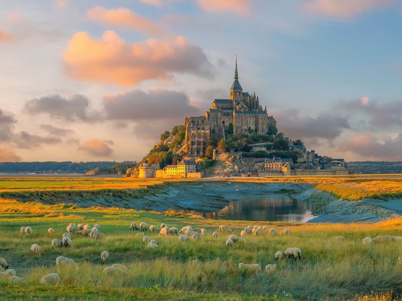 Busreise Bretagne entdecken - Saint Michel in der Normandie