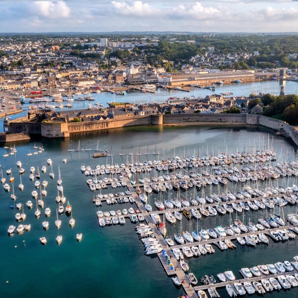 Busreise Bretagne entdecken - Hafen von Concarneau