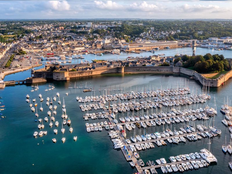 Busreise Bretagne entdecken - Hafen von Concarneau