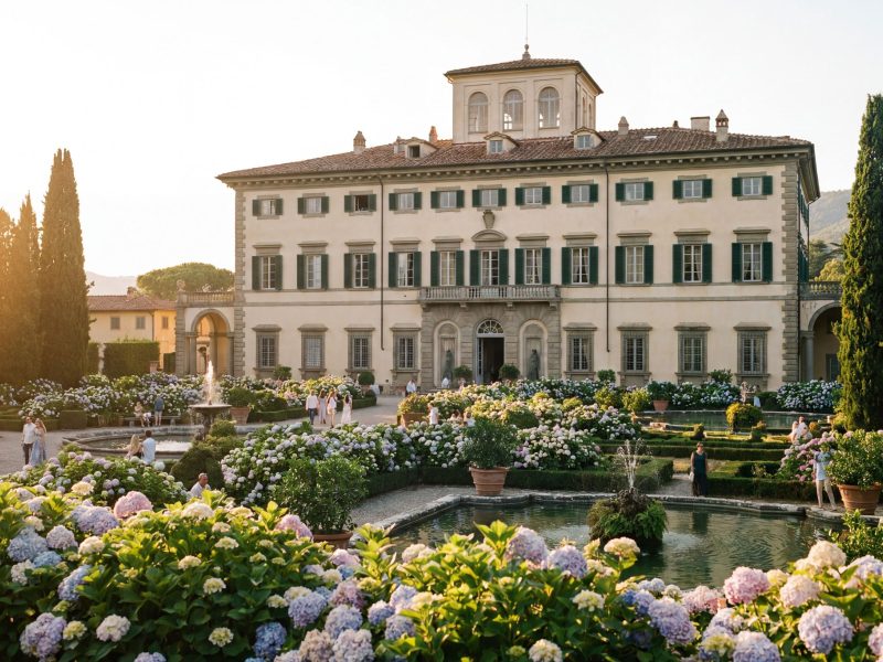 Busreise Kamelien, Zitronen & prächtige Villen - Villa Reale in Marlia