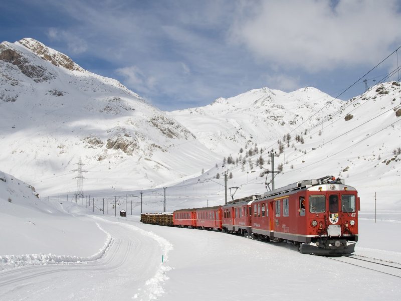 Busreise Legendäre Schweizer Bahnen im Winter - Bernina-Express © pixabay