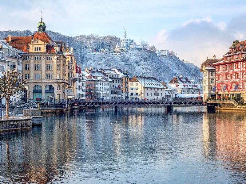 Busreise Legendäre Schweizer Bahnen im Winter - Luzern