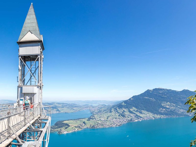 Busreise Die 5 großen Bergbahnen der Zentralschweiz - Hammetschwand-Lift