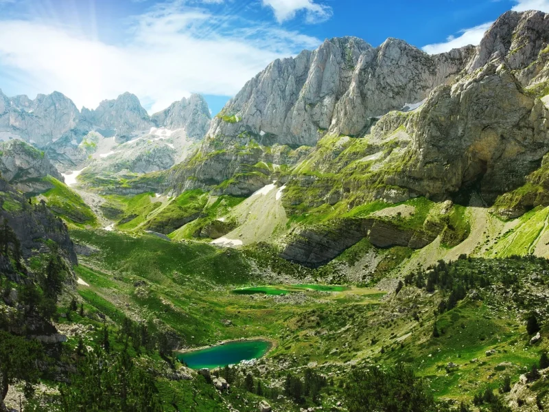 Wanderparadies Albanische Alpen