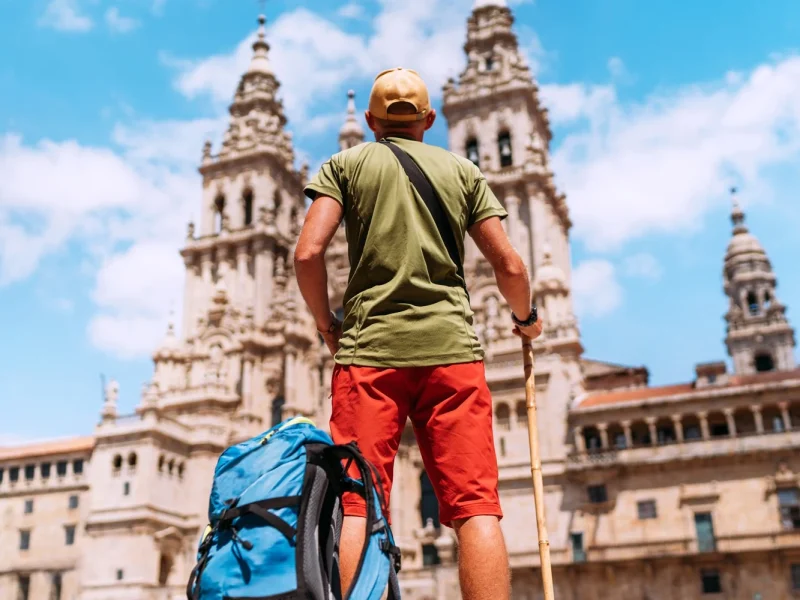 Wandern auf dem Jakobsweg