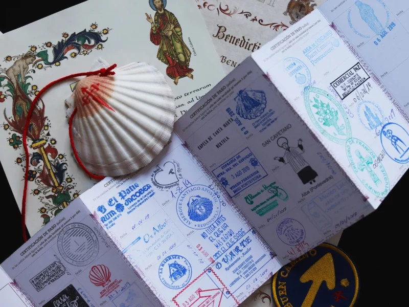 Wandern auf dem Jakobsweg