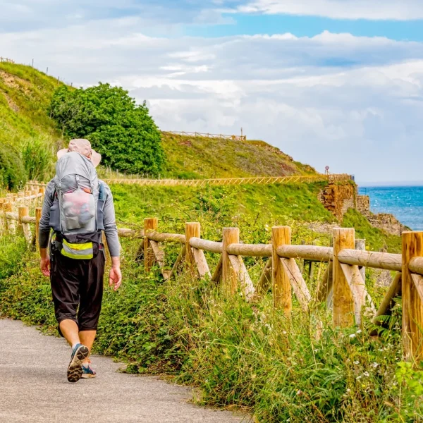Wandern auf dem Jakobsweg