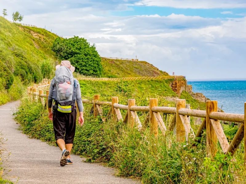 Wandern auf dem Jakobsweg