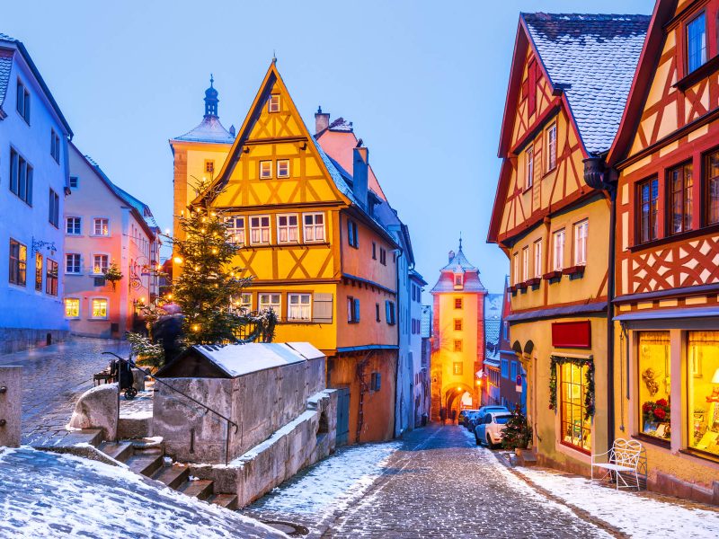 Flusskreuzfahrt Adventsstimmung am Main - Rothenburg ob der Tauber