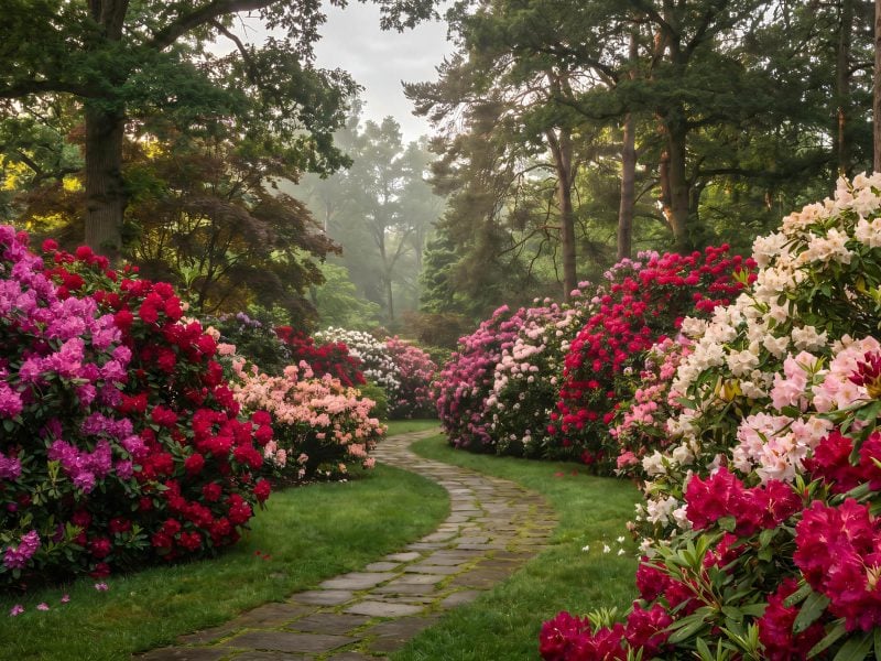 Busreise Willkommen zur Rhododendronschau