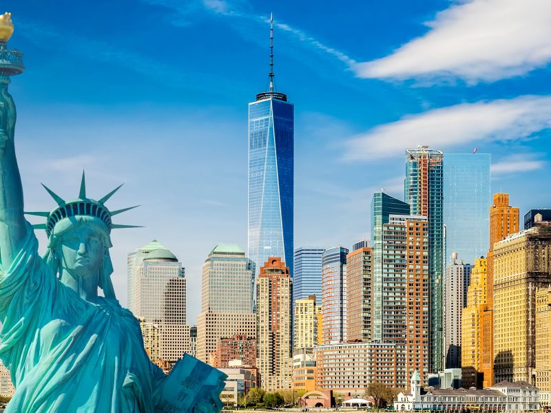 New York erleben - Skyline und Freiheitsstatue